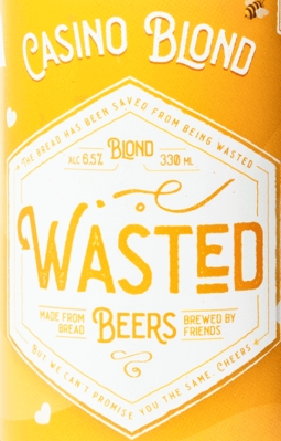 Wasted Beers Casino Blond logo